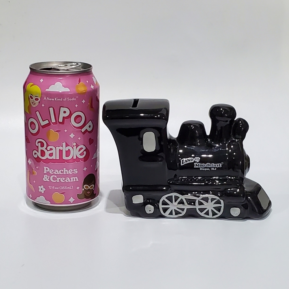 Land of Make-Believe, Hope New Jersey Black Train Coin Bank